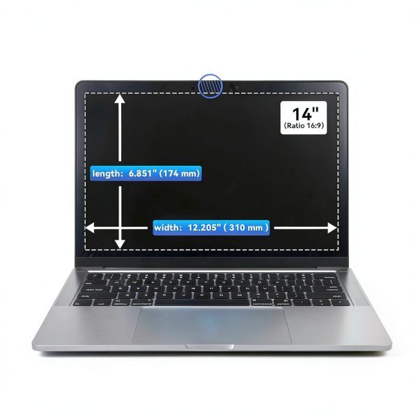 Yamaya 14 Inch Laptop Privacy Screen-2
