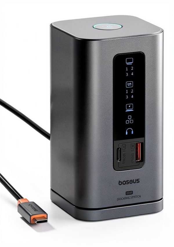 Baseus Triple Monitor Laptop Docking Station for Windows-0