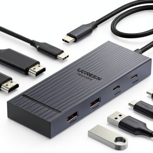 USB C Laptop Docking Station Ugreen 7in1 100W PD-0