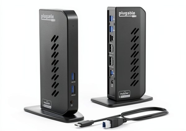 Plugable USB-C Dock Dual 4K HDMI Port Station-0