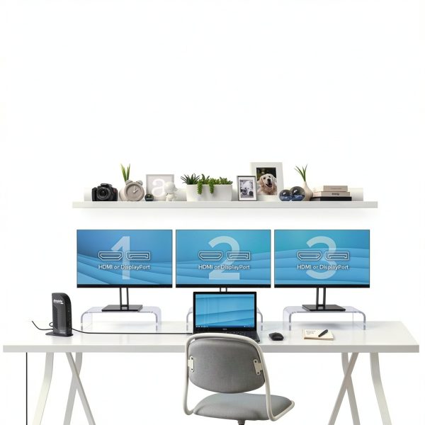 Plugable USB C Docking Station for Laptops-2