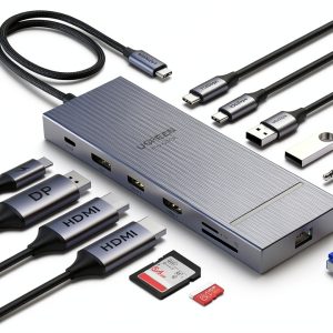 12-in-1 Docking Station Ugreen 4K USB‑C Hub-0