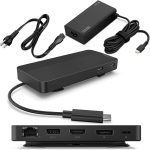 Lenovo USB-C Travel Dock Black Laptop-0
