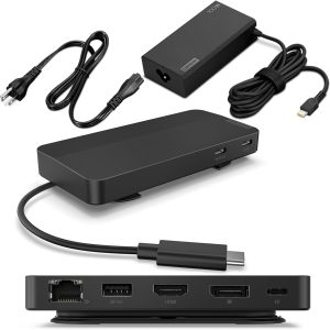 Lenovo USB-C Travel Dock Black Laptop-0