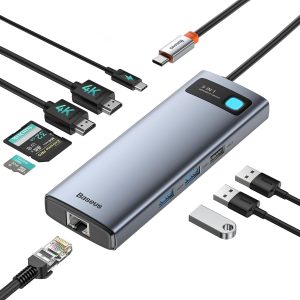 Baseus 120Hz USB C to HDMI Adapter Laptop Docking Station-0
