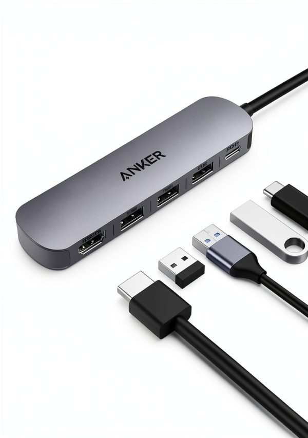 Anker 5-in-1 USB-C Hub for Laptops-1