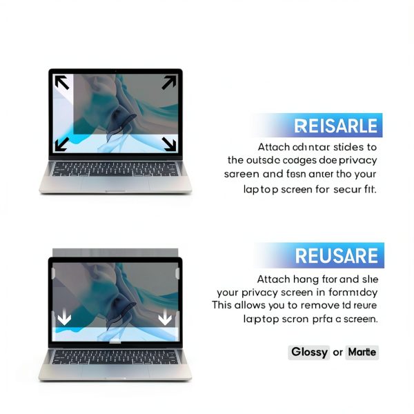 Yamaya 14 Inch Laptop Privacy Screen-4