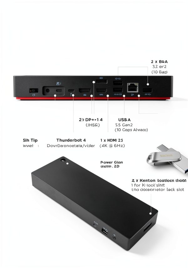 Lenovo ThinkPad Thunderbolt 4 Dock-2