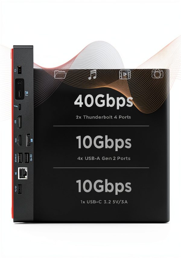 Lenovo ThinkPad Thunderbolt 4 Dock-4