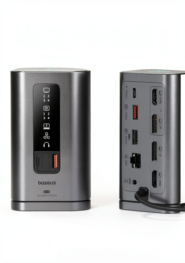 Baseus Triple Monitor Laptop Docking Station for Windows-1