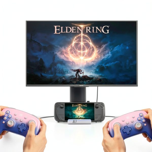 B3 Stream Deck Dock 4K HDMI 2.0 Laptop Docking Station-6