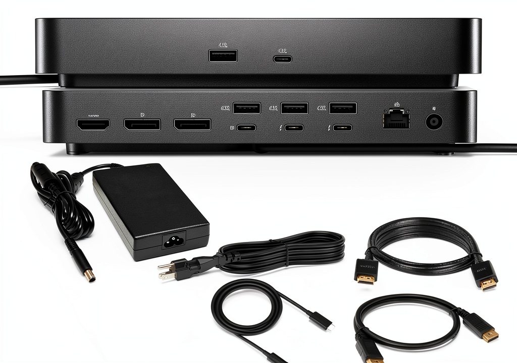 Dell Thunderbolt Dock in a sleek office setting