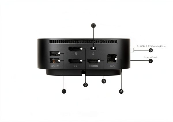 HP Docking Station ANYHDD 120W USBC Thunderbolt-3
